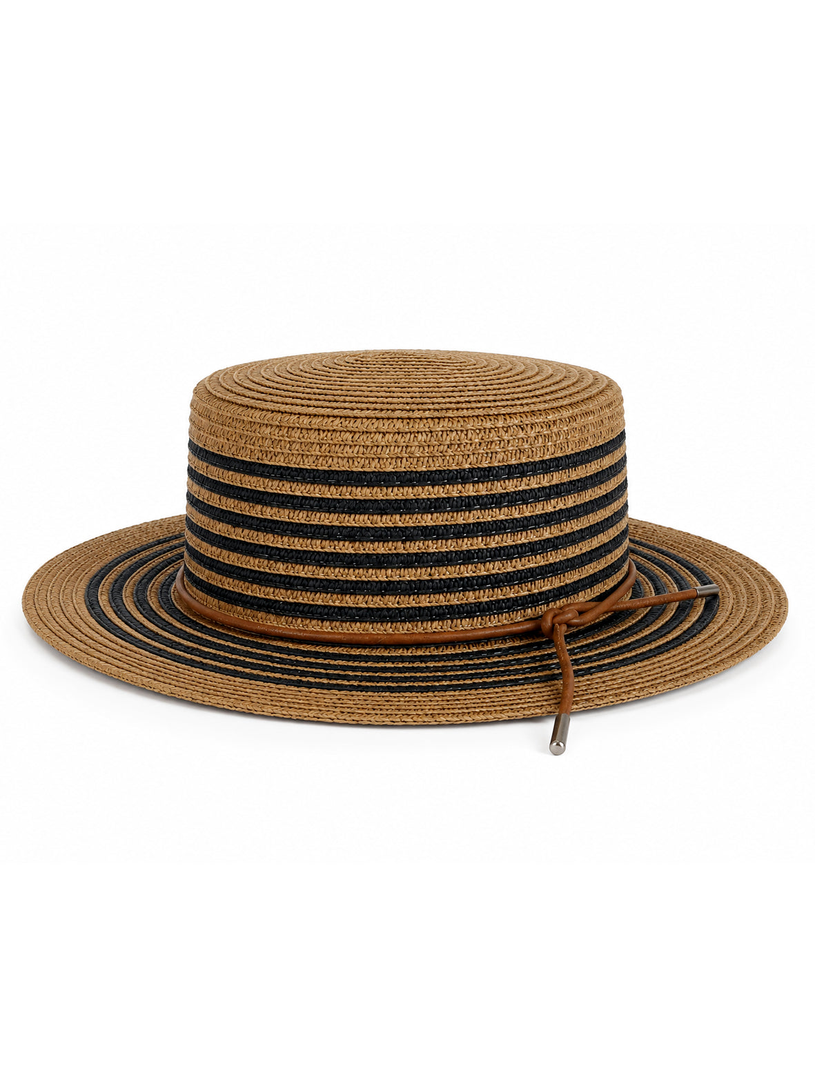 Boater straw hat