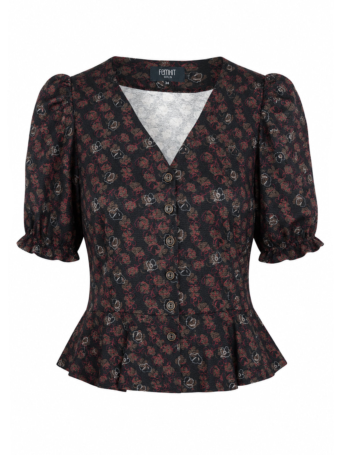 FEMKIT Jerseybluse I.S.A.B.E.L