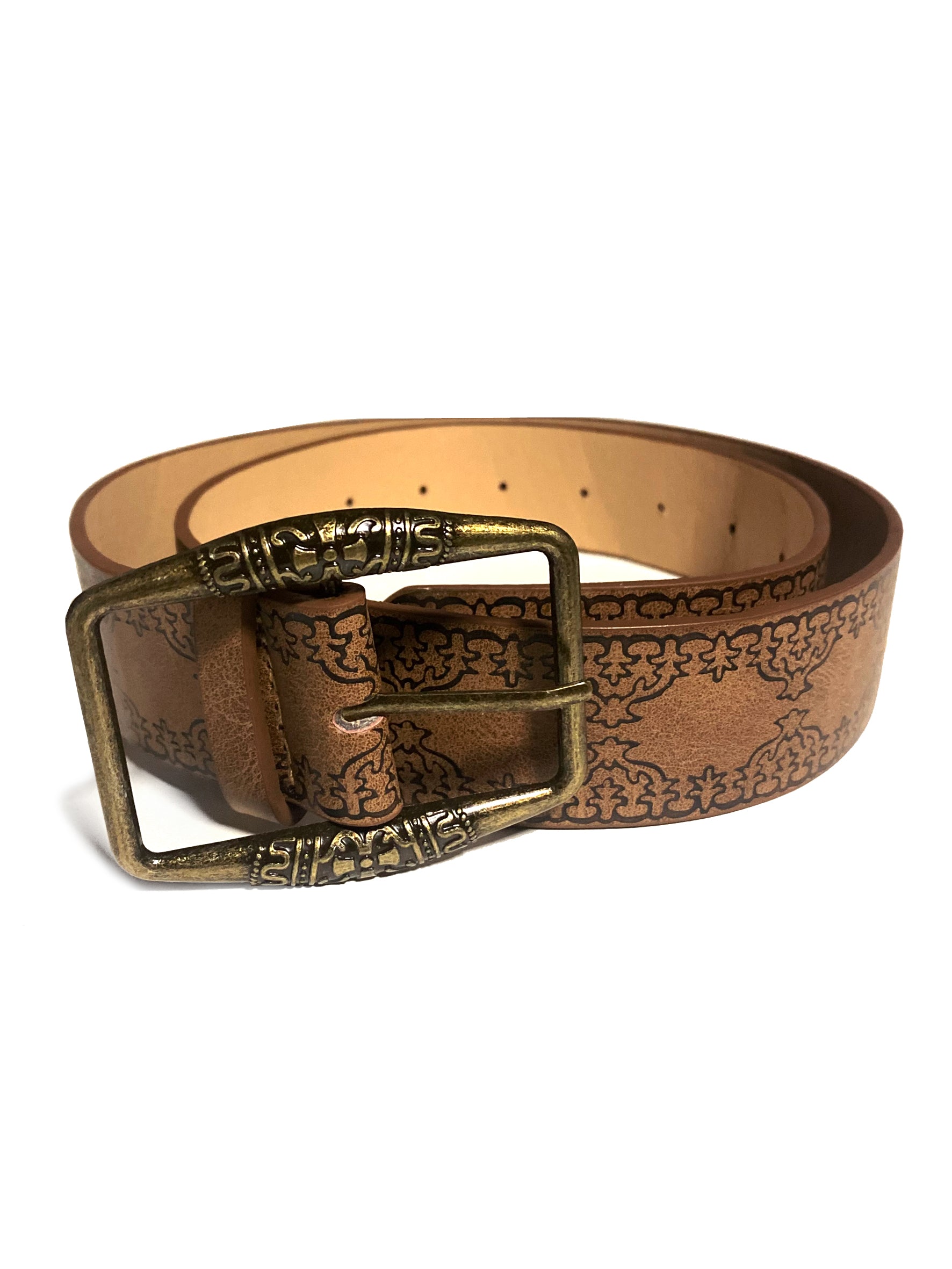 Leather waist belt