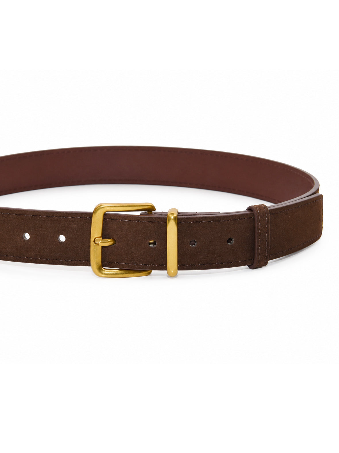 Belt in suede look